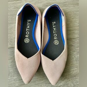 Rothy's Women's Light Pink Flats